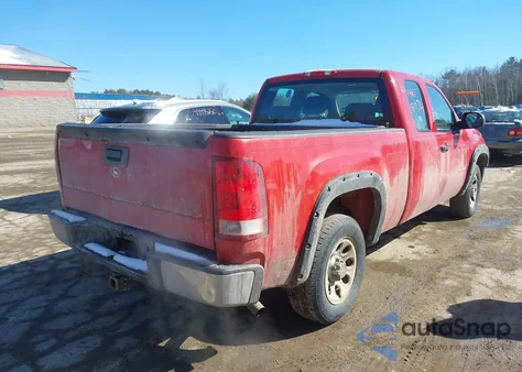 2011 GMC Sierra 1500 Work Truck из США, поврежденный, VIN 1GTR1TEX6BZ180403